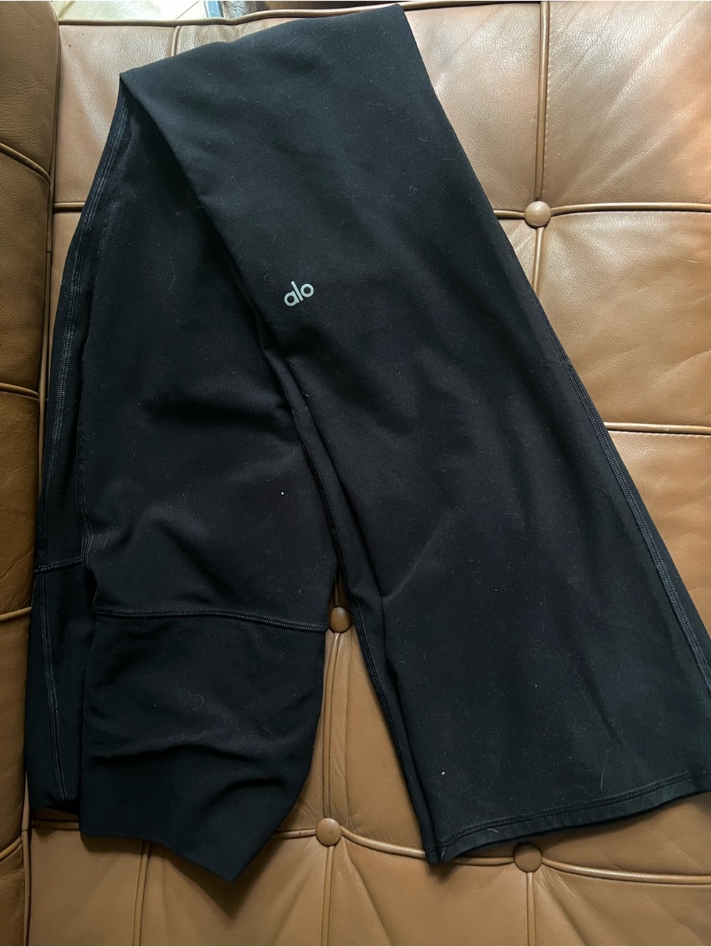ALO Softsculpt Foldover Flare Legging
